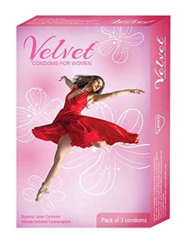 Ženski kondomi Velvet 3's