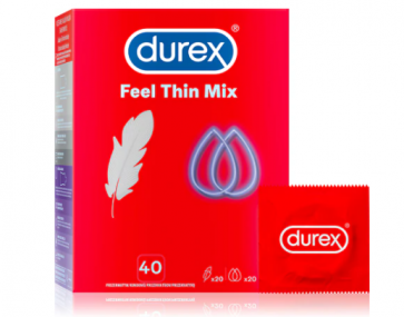 Durex Feel Thin Mix 40’s