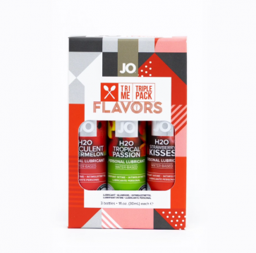 System JO – Set lubrikanata s okusom