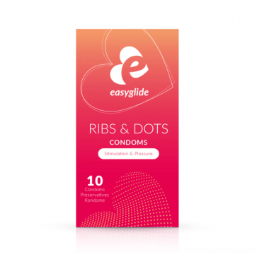 Easyglide Ribs & Dots 10's