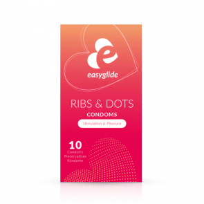Easyglide Ribs & Dots 10's