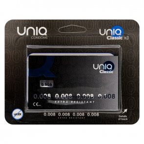 UNIQ Classic 0.008 3's